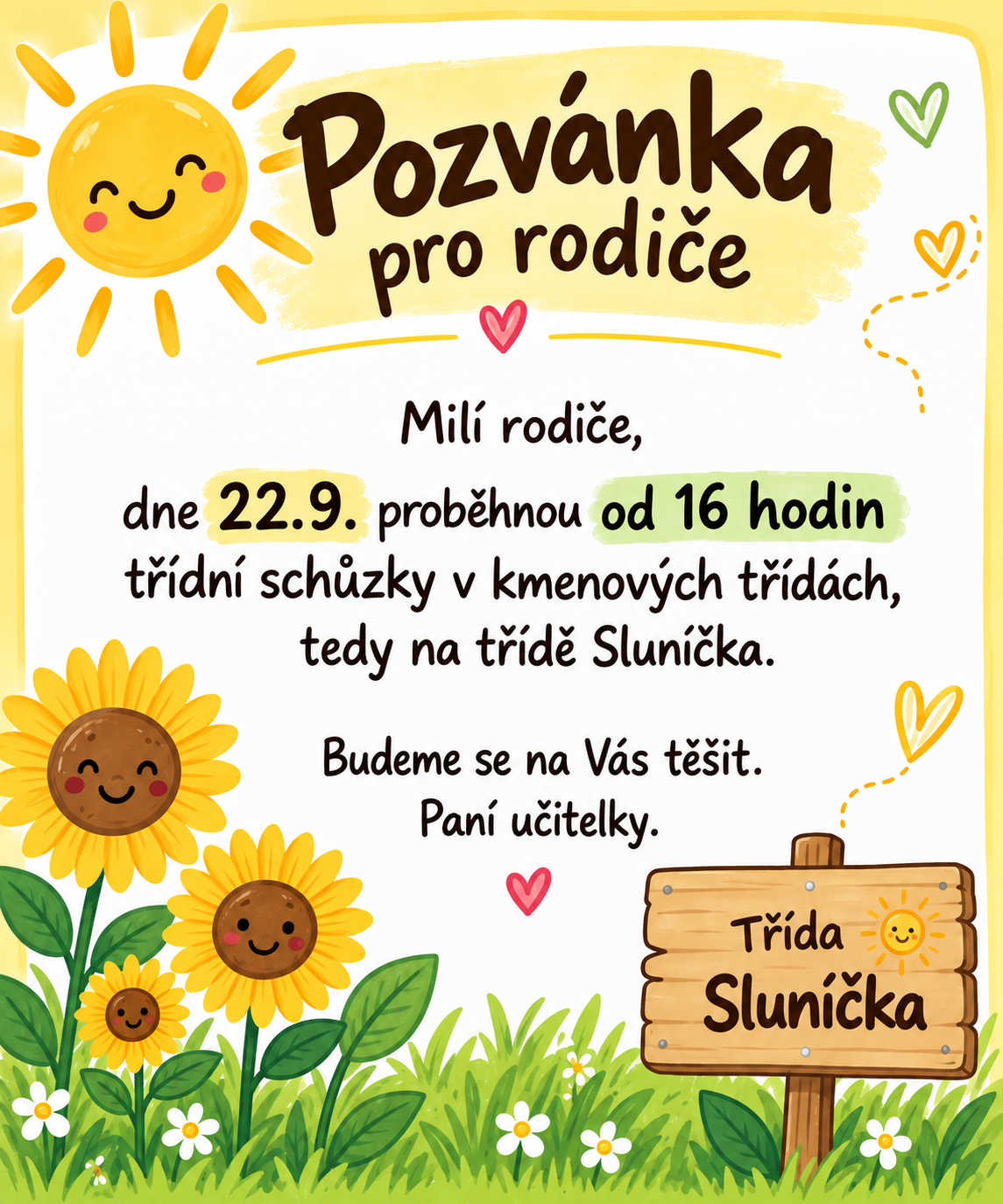 Třídní schůzka