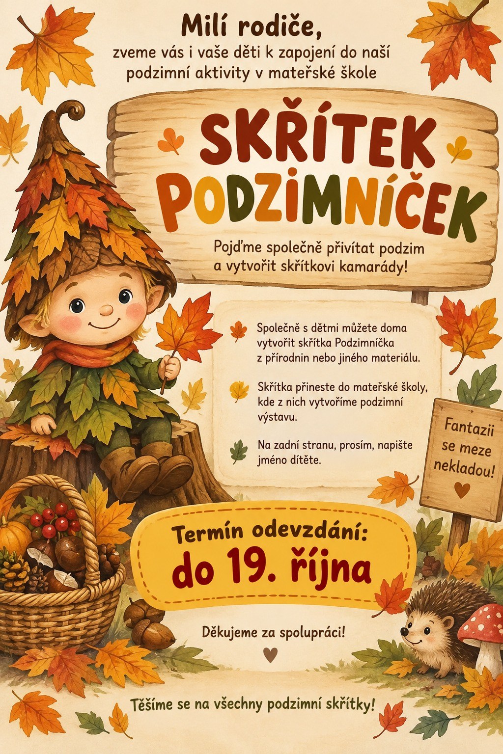 Skřítek Podzimníček
