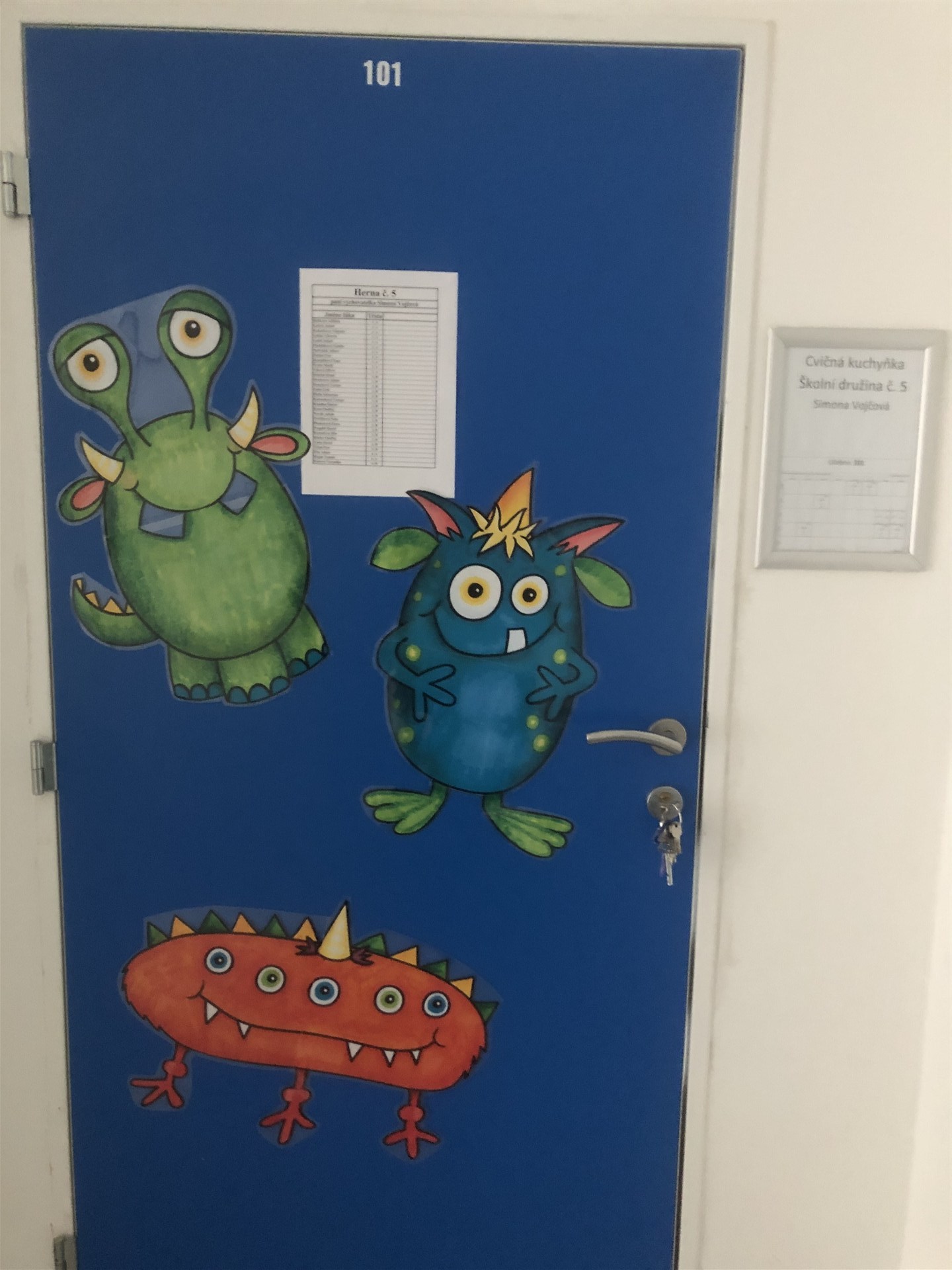 Příšerky -  celoroční projekt - družina č. 5