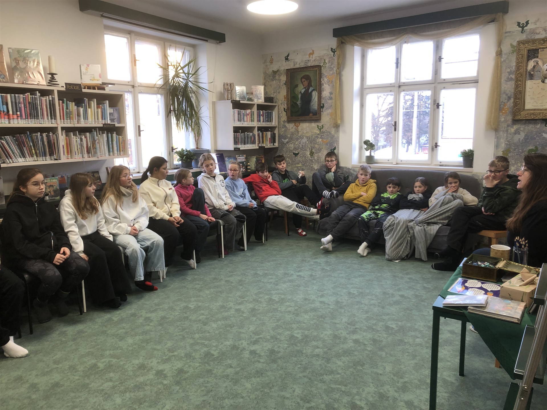 Návštěva knihovny